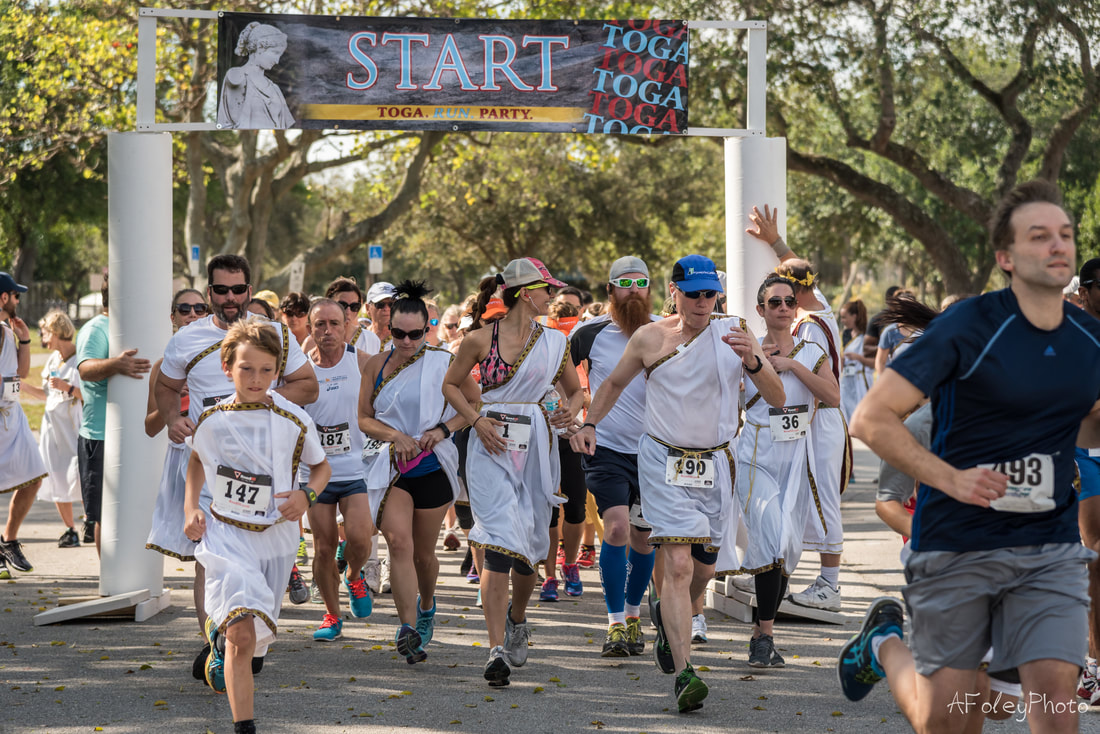 West Palm Beach Runners Take Off